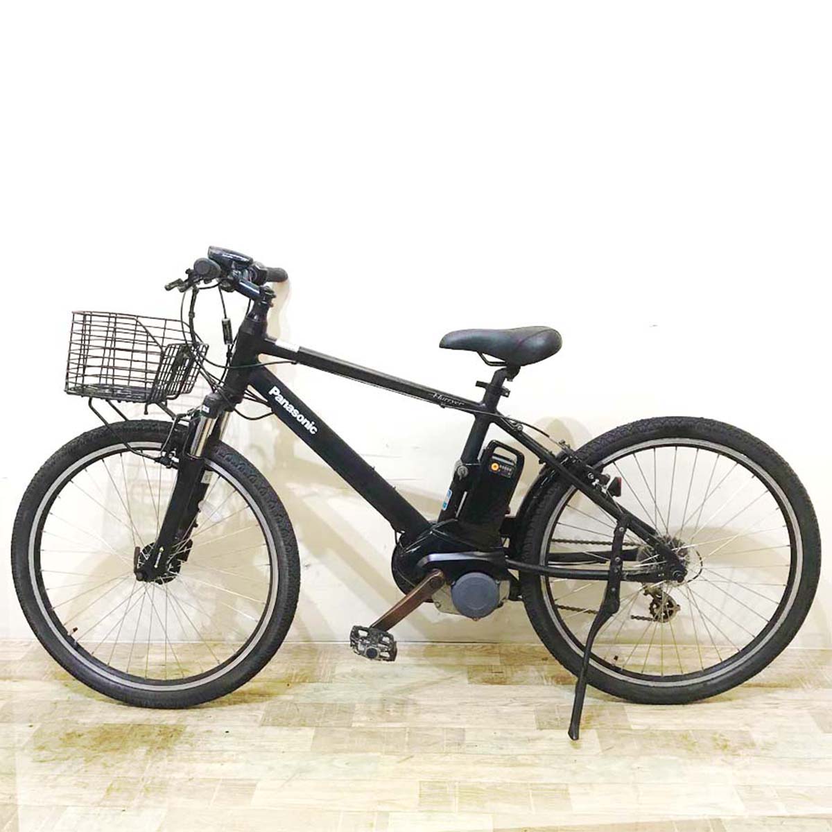 中古電動自転車 パナソニック ハリヤ ブラック 26インチ KA107
