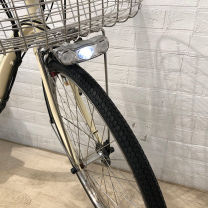 ブリヂストン アシスタ ロイヤル アイボリー 26インチ YB094 【中古車】