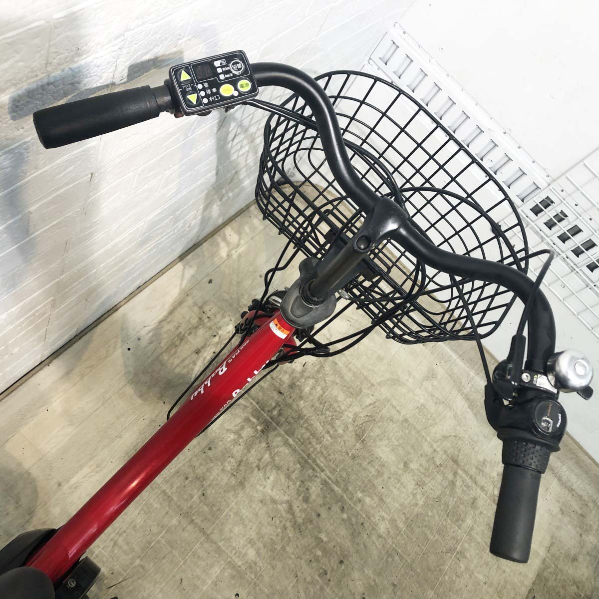 中古電動自転車 ヤマハ PAS バビーXL レッド 20インチ YH009