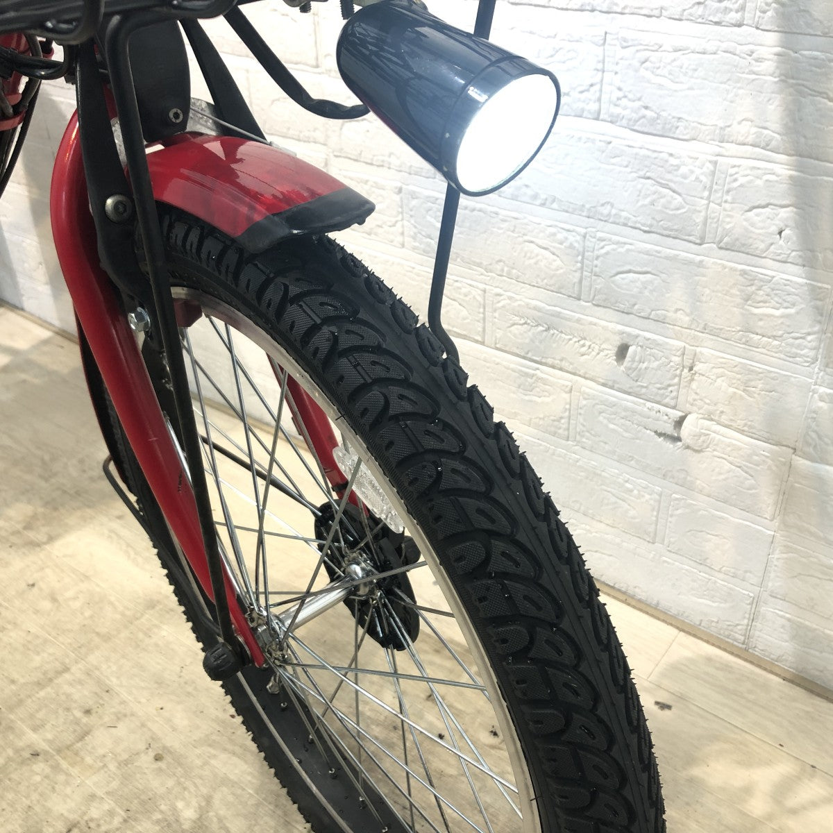 中古電動自転車 ヤマハ PAS バビーXL レッド 20インチ YH009