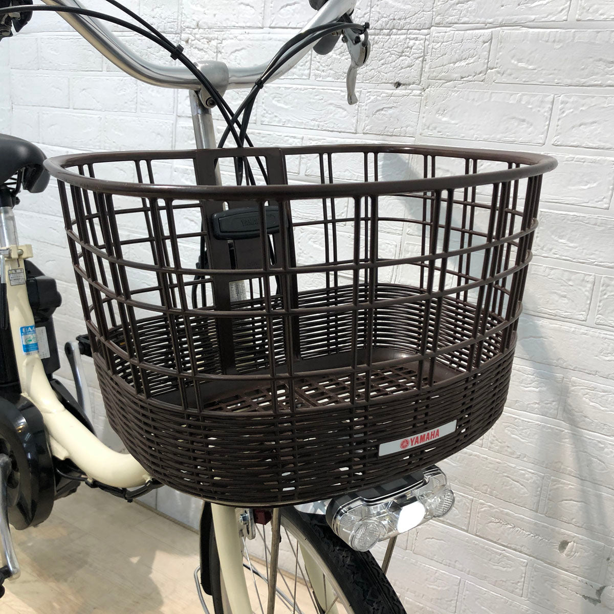 中古電動自転車 ヤマハ PAS SION U パス シオン ユー アイボリー 20インチ YB095