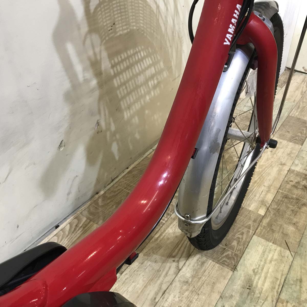 中古電動自転車 ヤマハ PAS SION U パス シオン U レッド 20インチ KA110 