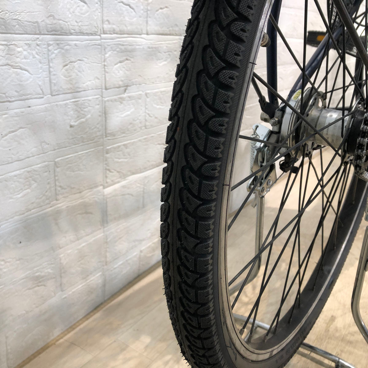 中古電動自転車 パナソニック ティモ S ネイビー 26インチ YB096