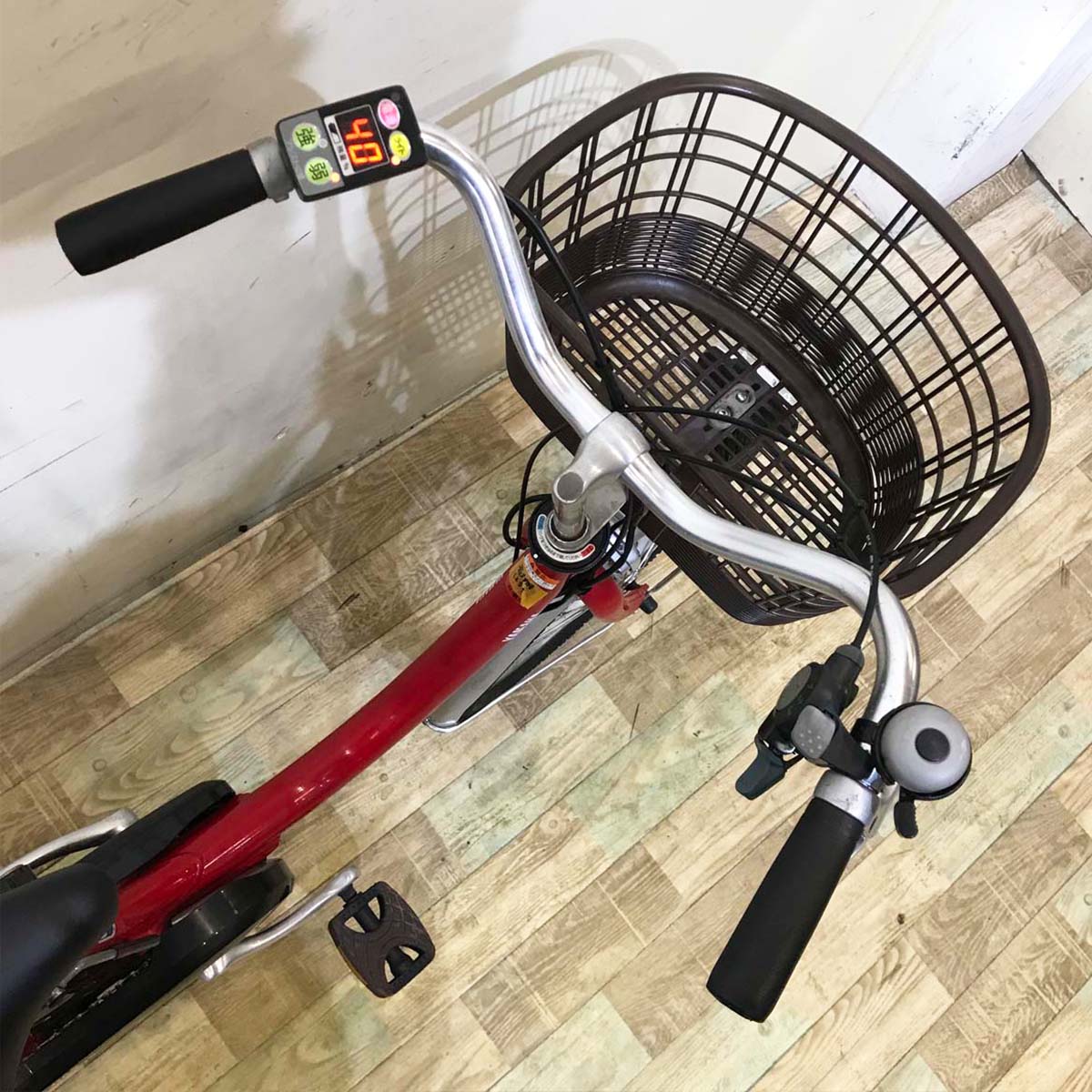 中古電動自転車 ヤマハ PAS SION U パス シオン U レッド 20インチ KA110 