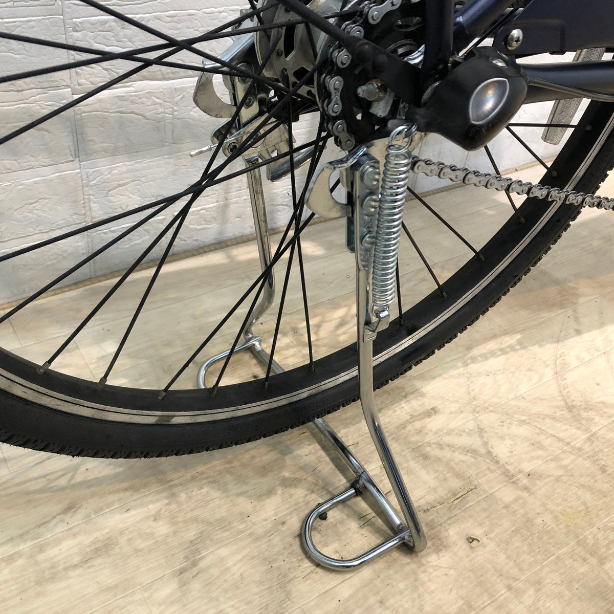 中古電動自転車 パナソニック ティモ S ネイビー 26インチ YB096