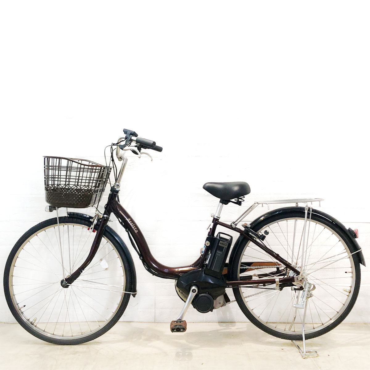 中古電動自転車 ブリヂストン アシスタ DX ブラウン 26インチ YB097