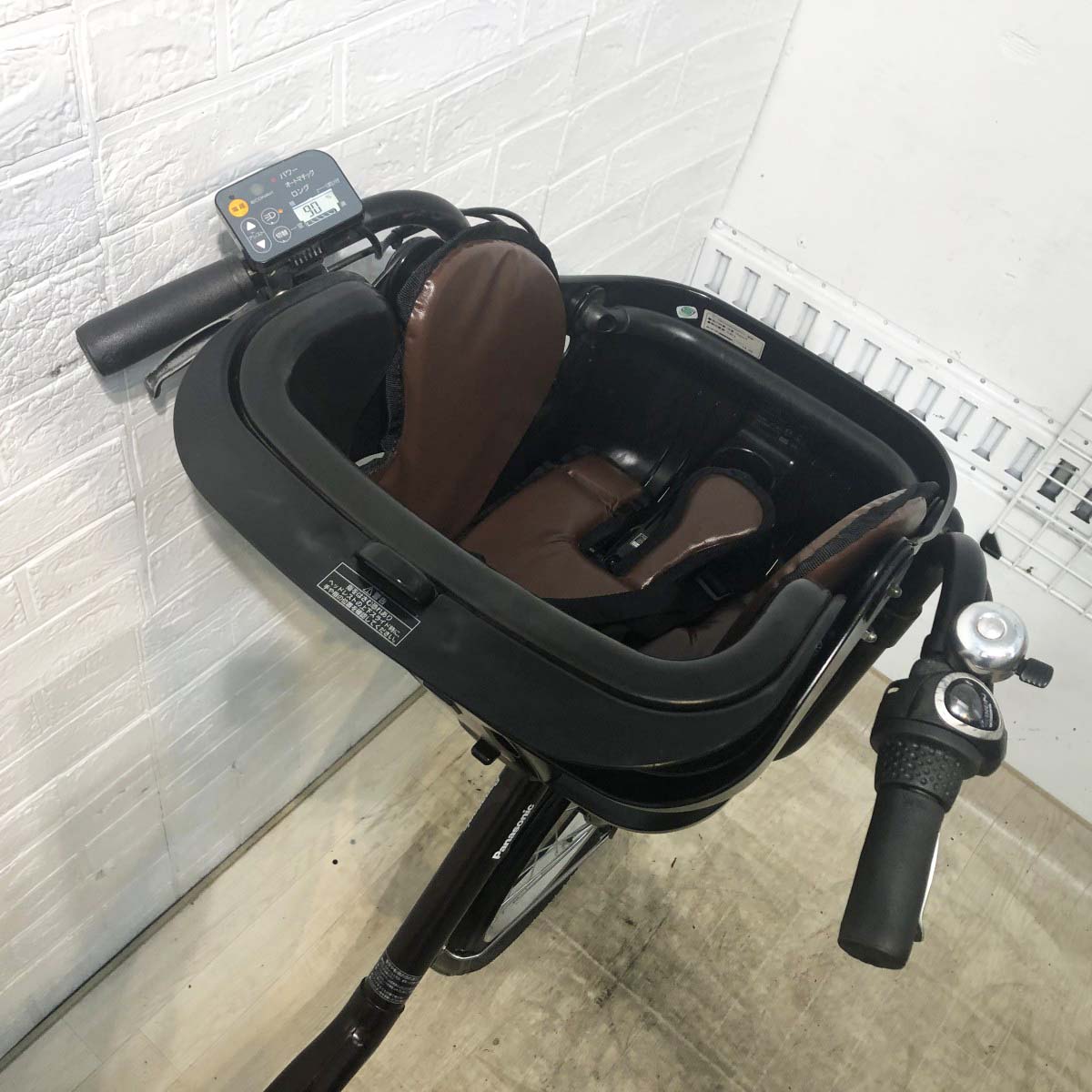 中古電動自転車 新品バッテリー パナソニック ギュットミニ ブラウン 20インチ YH011