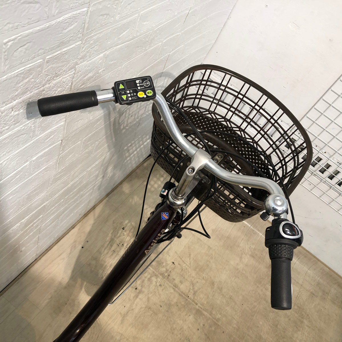 中古電動自転車 ブリヂストン アシスタ DX ブラウン 26インチ YB097