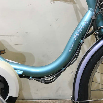 ブリヂストン アシスタ コンパクト ブルー 20インチ KA111 【中古車】