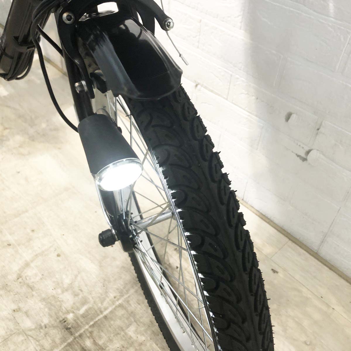 中古電動自転車 新品バッテリー パナソニック ギュットミニ ブラウン 20インチ YH011