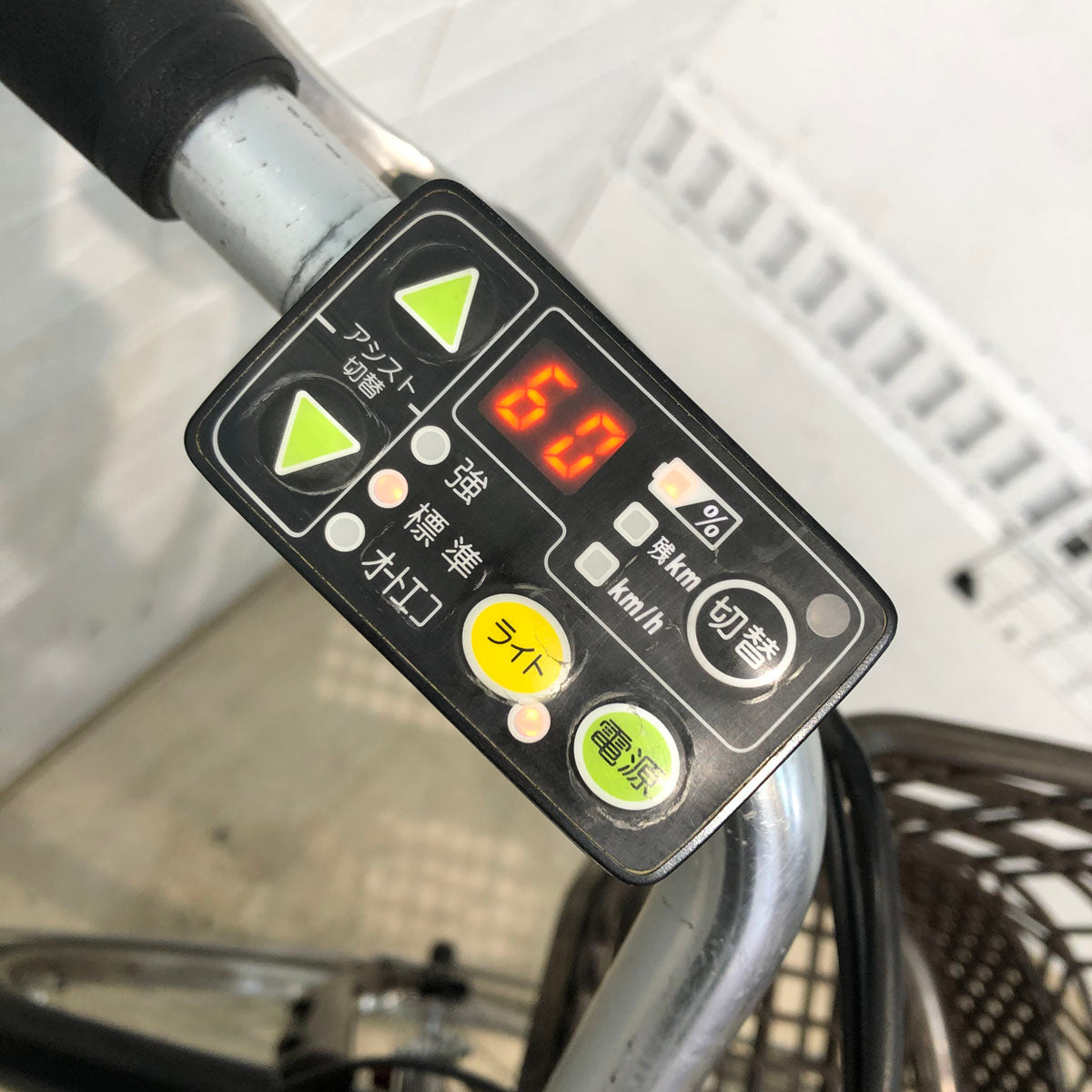 中古電動自転車 ブリヂストン アシスタ DX ブラウン 26インチ YB097