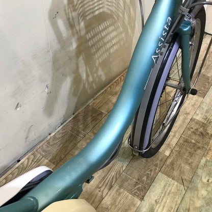 ブリヂストン アシスタ コンパクト ブルー 20インチ KA111 【中古車】