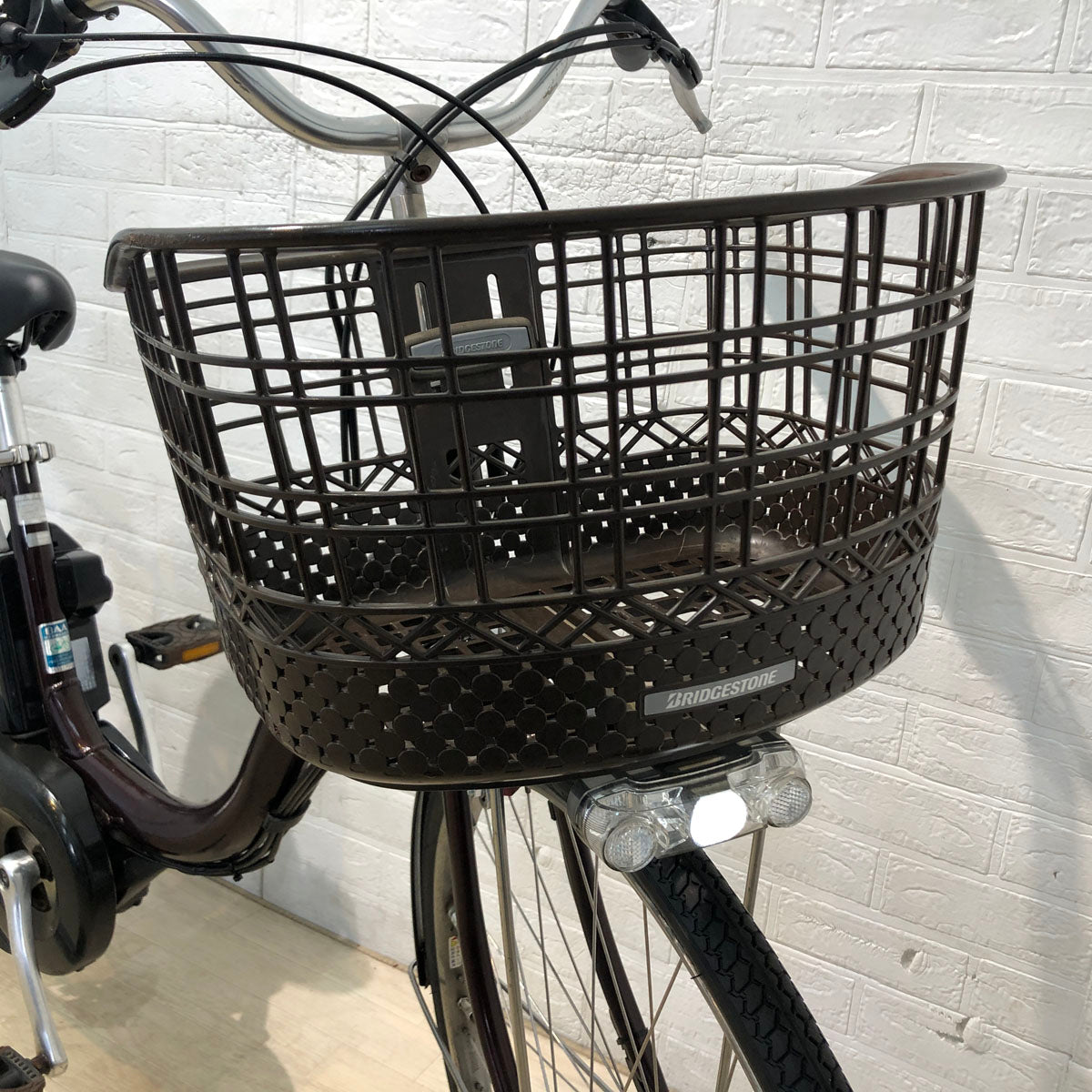 中古電動自転車 ブリヂストン アシスタ DX ブラウン 26インチ YB097