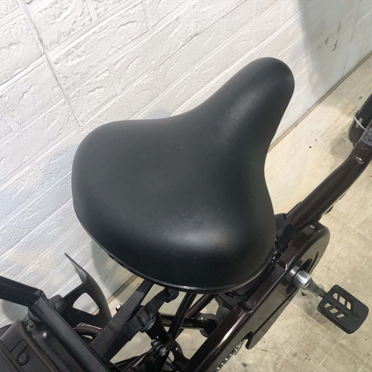 中古電動自転車 新品バッテリー パナソニック ギュットミニ ブラウン 20インチ YH011