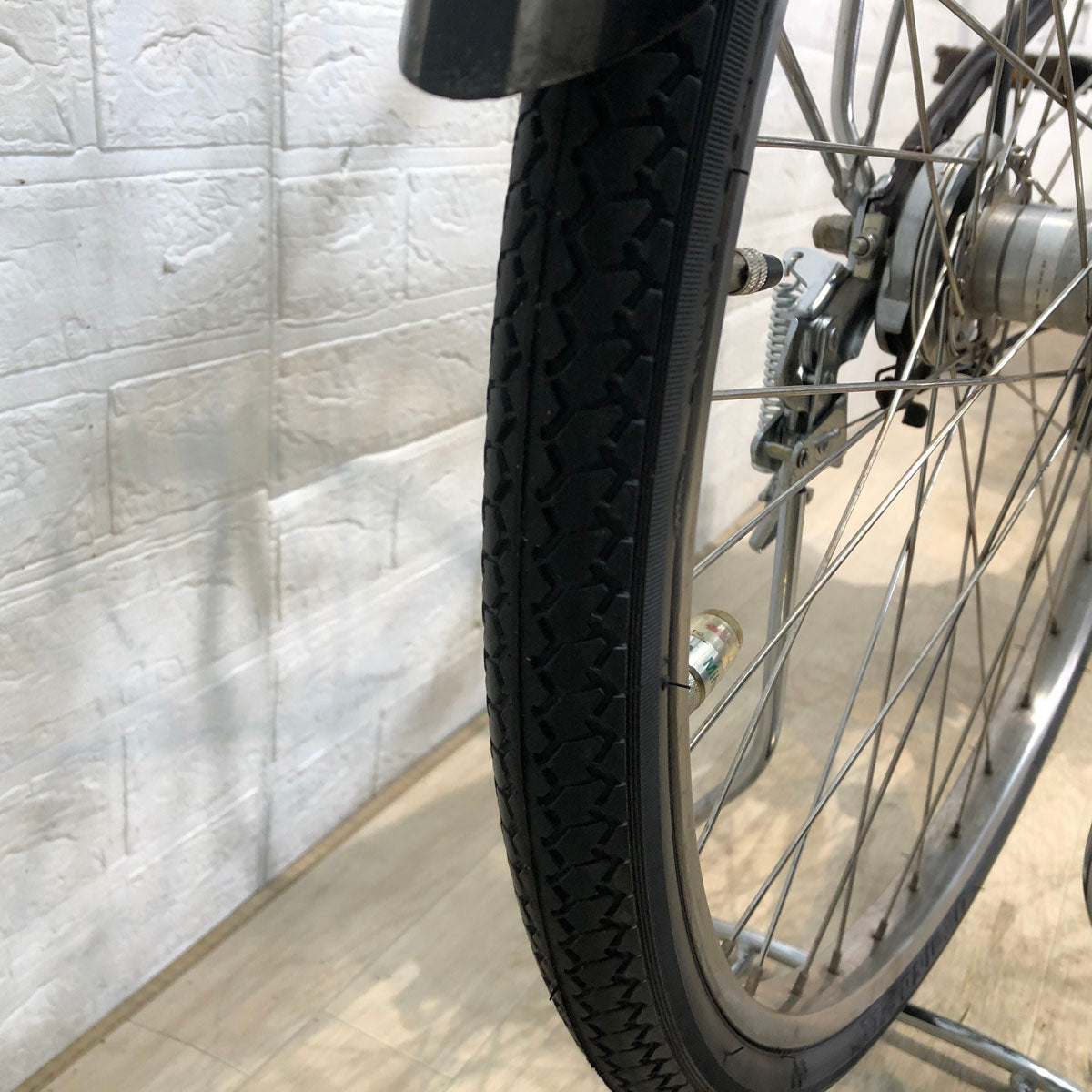 中古電動自転車 ブリヂストン アシスタ DX ブラウン 26インチ YB097