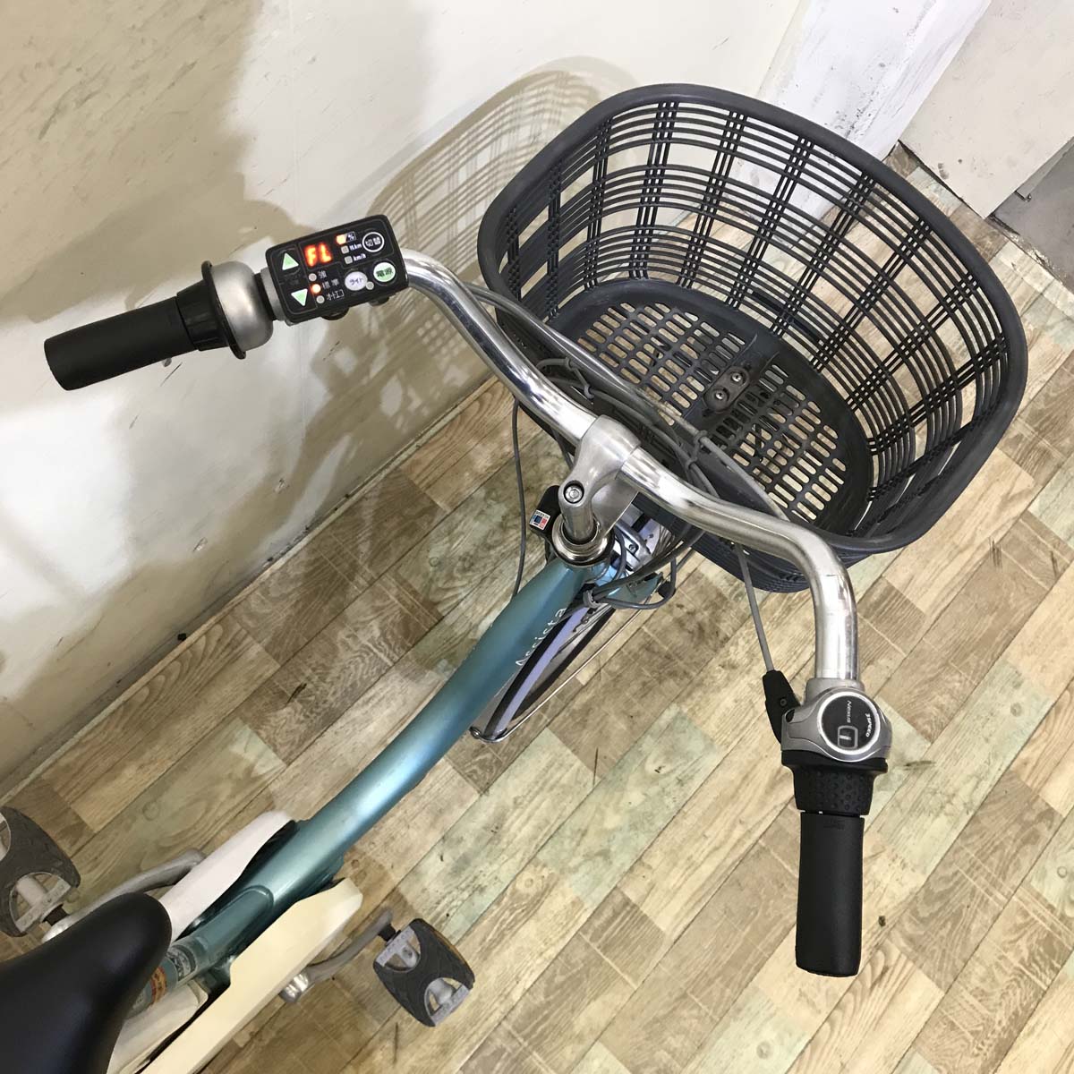 中古電動自転車 ブリヂストン アシスタ コンパクト ブルー 20インチ KA111 