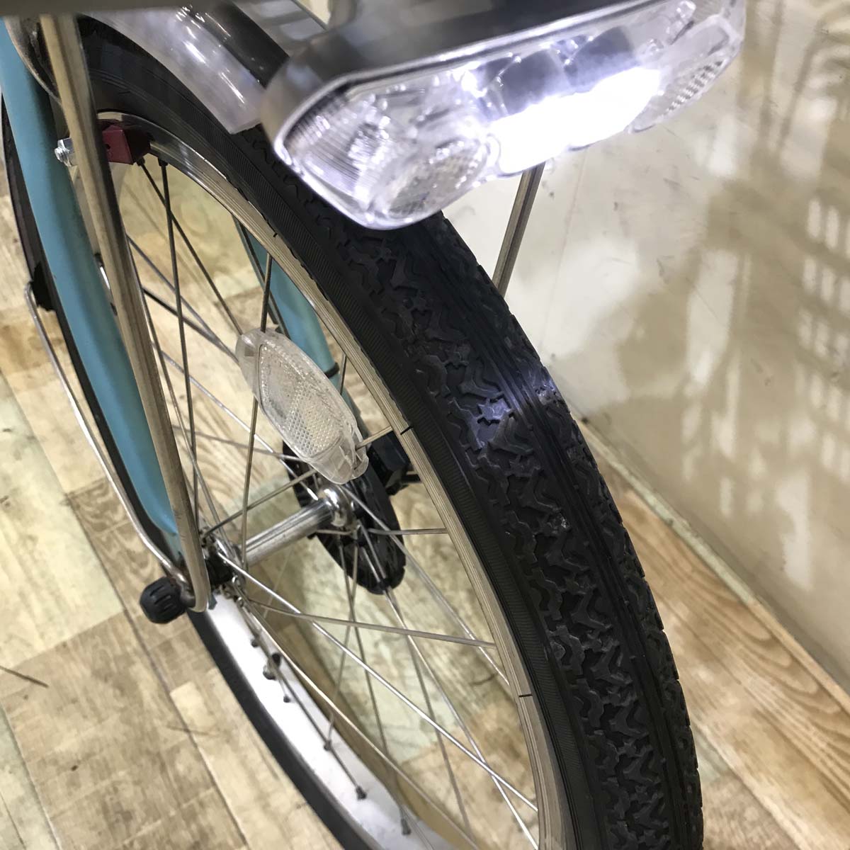 ブリヂストン アシスタ コンパクト ブルー 20インチ KA111 【中古車】