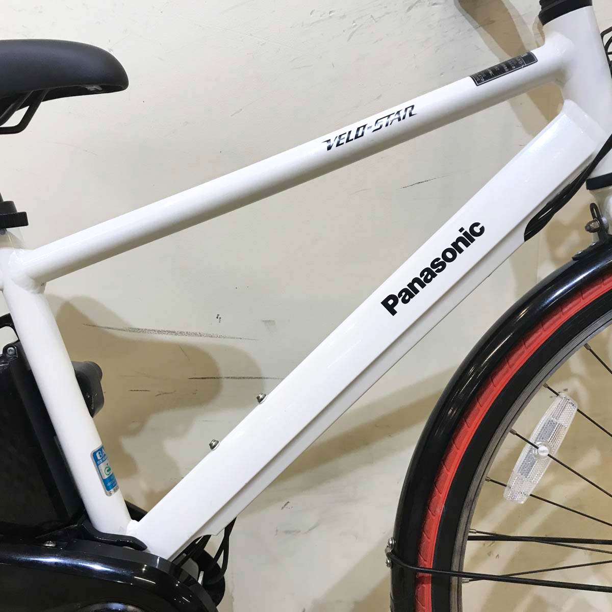 中古電動自転車 パナソニック ベロスター ホワイト 700×38C KA112 – e