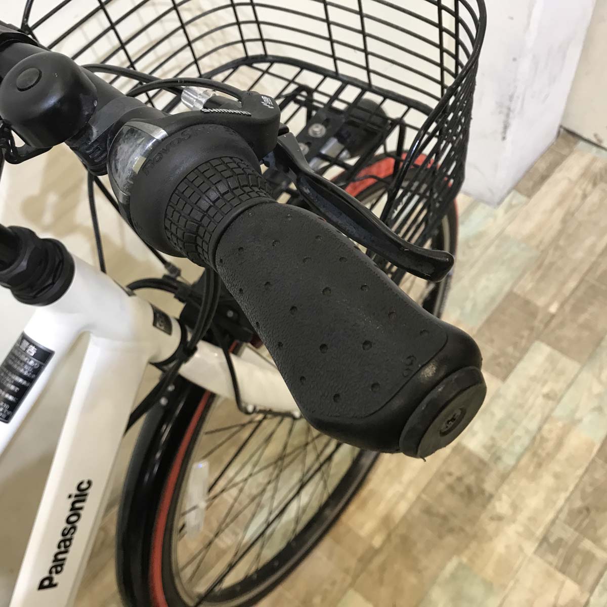 中古電動自転車 パナソニック ベロスター ホワイト 700×38C KA112 