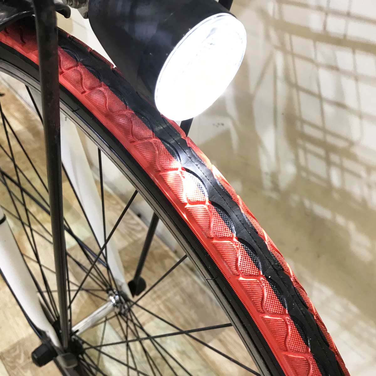 中古電動自転車 パナソニック ベロスター ホワイト 700×38C KA112 