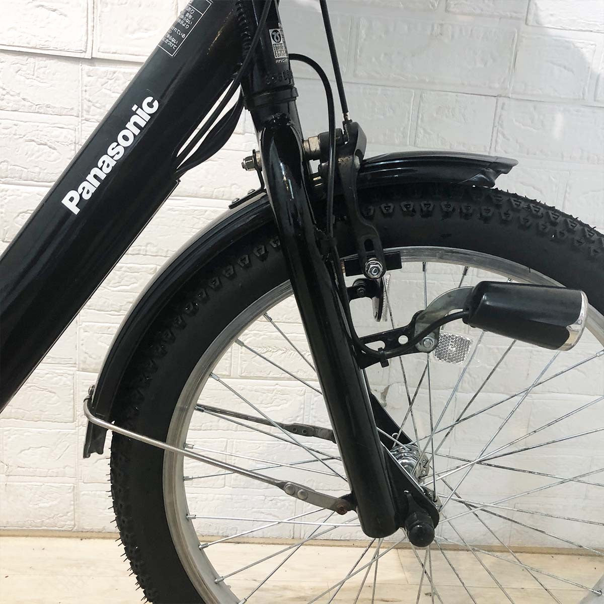 中古電動自転車 新品バッテリー パナソニック ギュットアニーズKD ブラック 20インチ YH013