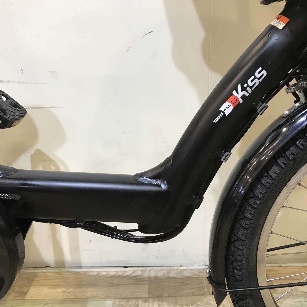 中古電動自転車 ヤマハ PAS Kiss mini パス キッス ミニ ブラック 20