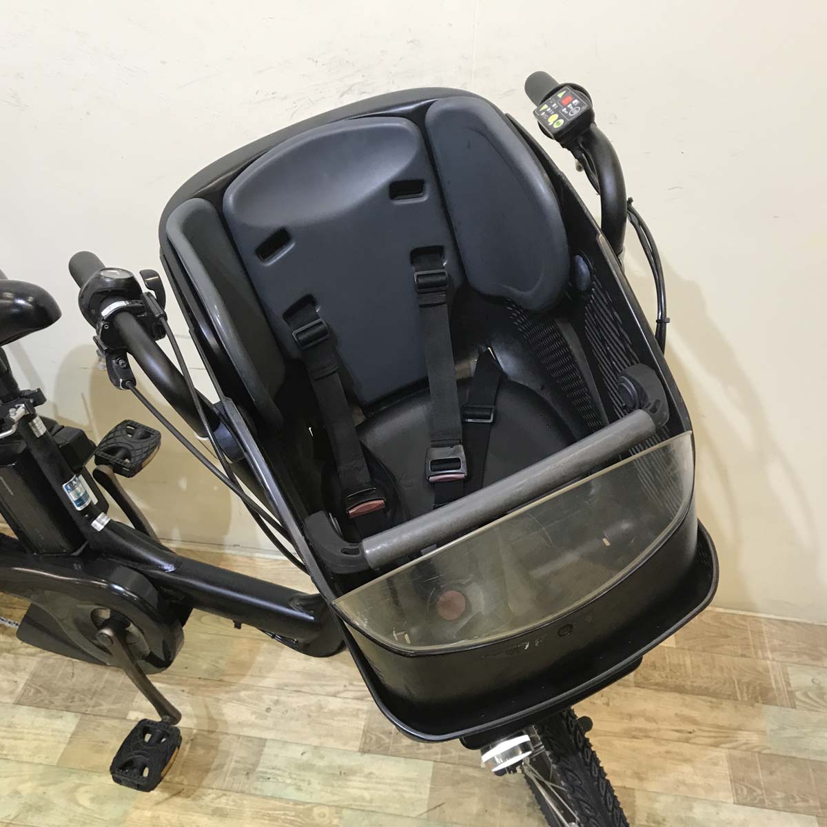 中古電動自転車 ヤマハ PAS Kiss mini パス キッス ミニ ブラック 20インチ KA113