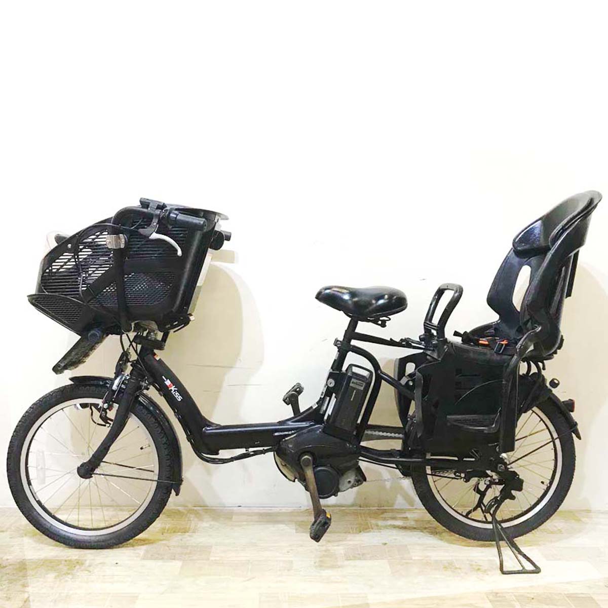 ヤマハ PAS Kiss mini パス キッス ミニ ブラック 20インチ KA113【中古車】