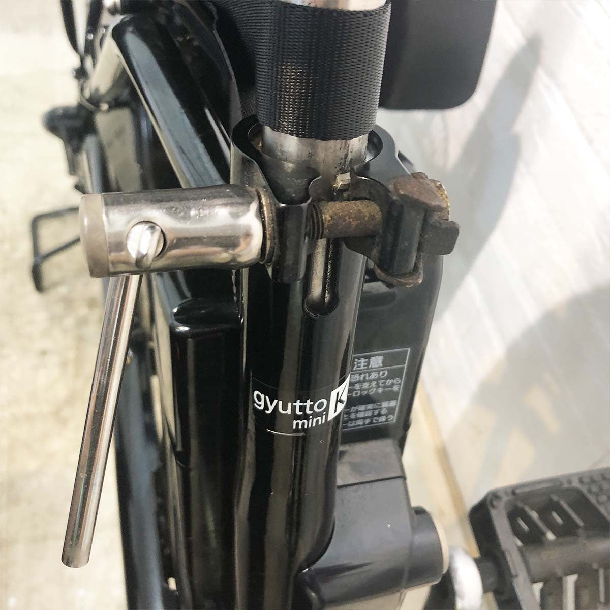 中古電動自転車 新品バッテリー パナソニック ギュットアニーズKD ブラック 20インチ YH013