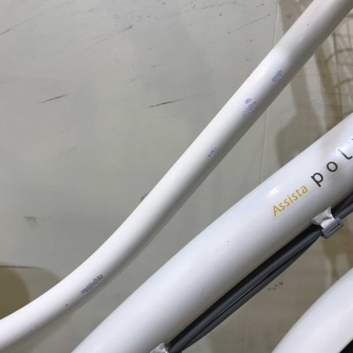ブリヂストン アシスタ ポルク ホワイト 26インチ KR124 【中古車】