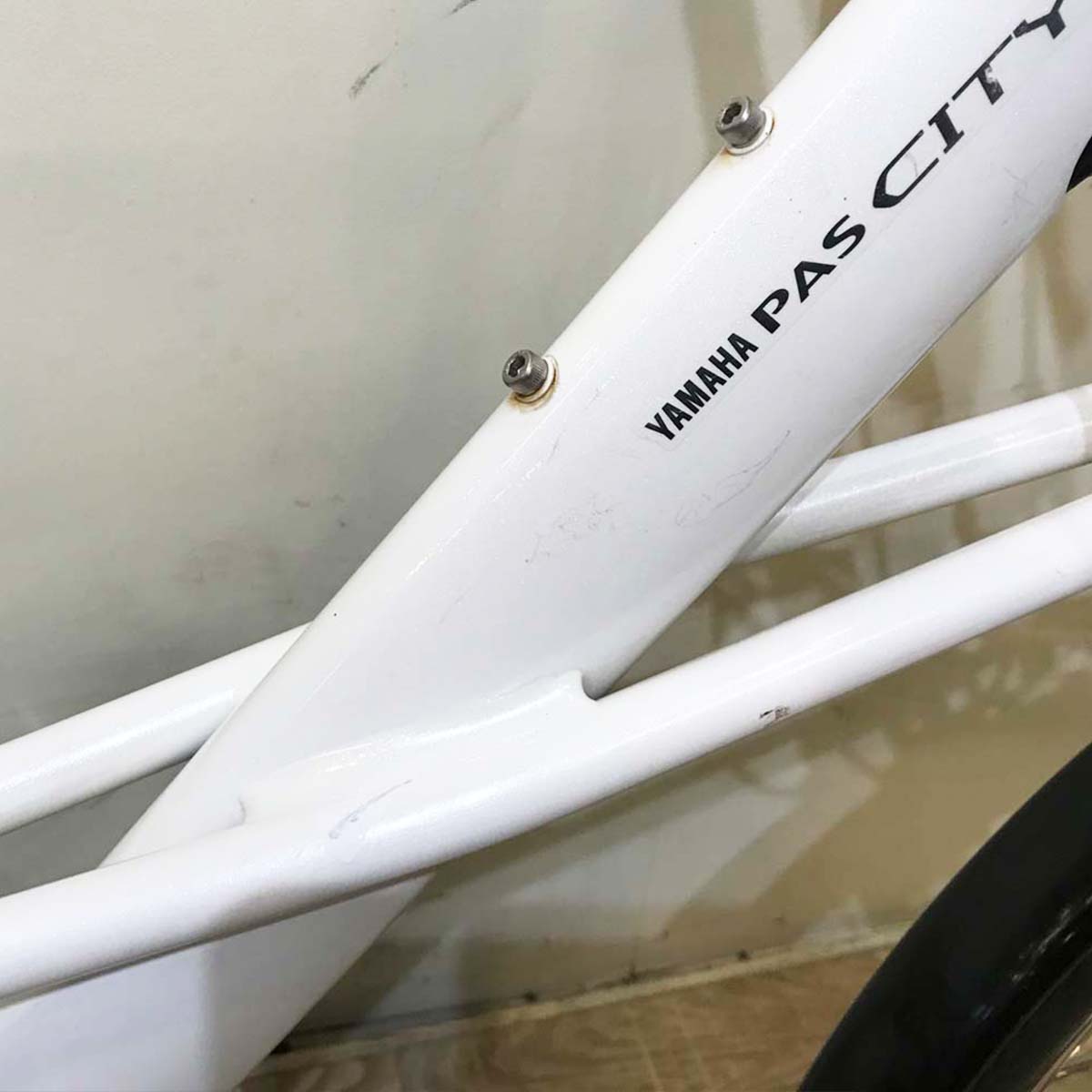 中古電動自転車 ヤマハ PAS CITY X パス シティ X ホワイト 20インチ KA114