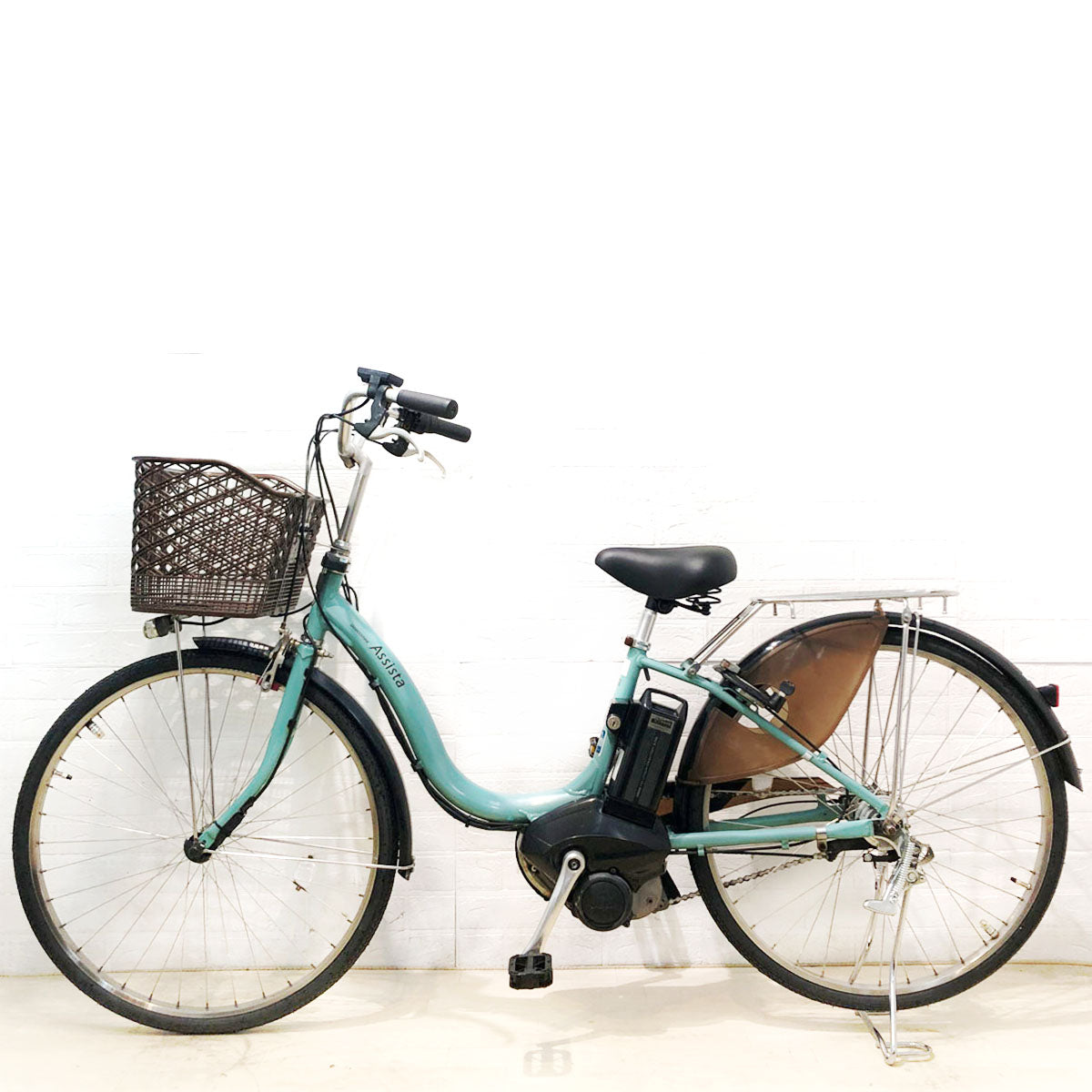 中古電動自転車 ブリヂストン アシスタ DX ミント 26インチ YB100