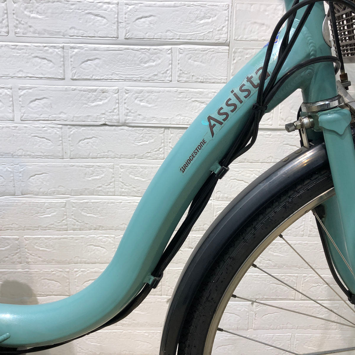 中古電動自転車 ブリヂストン アシスタ DX ミント 26インチ YB100