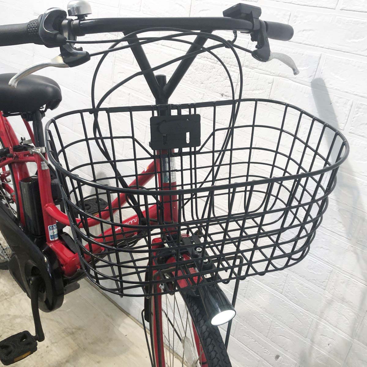 中古電動自転車 ヤマハ PAS アミ レッド 26インチ YH014
