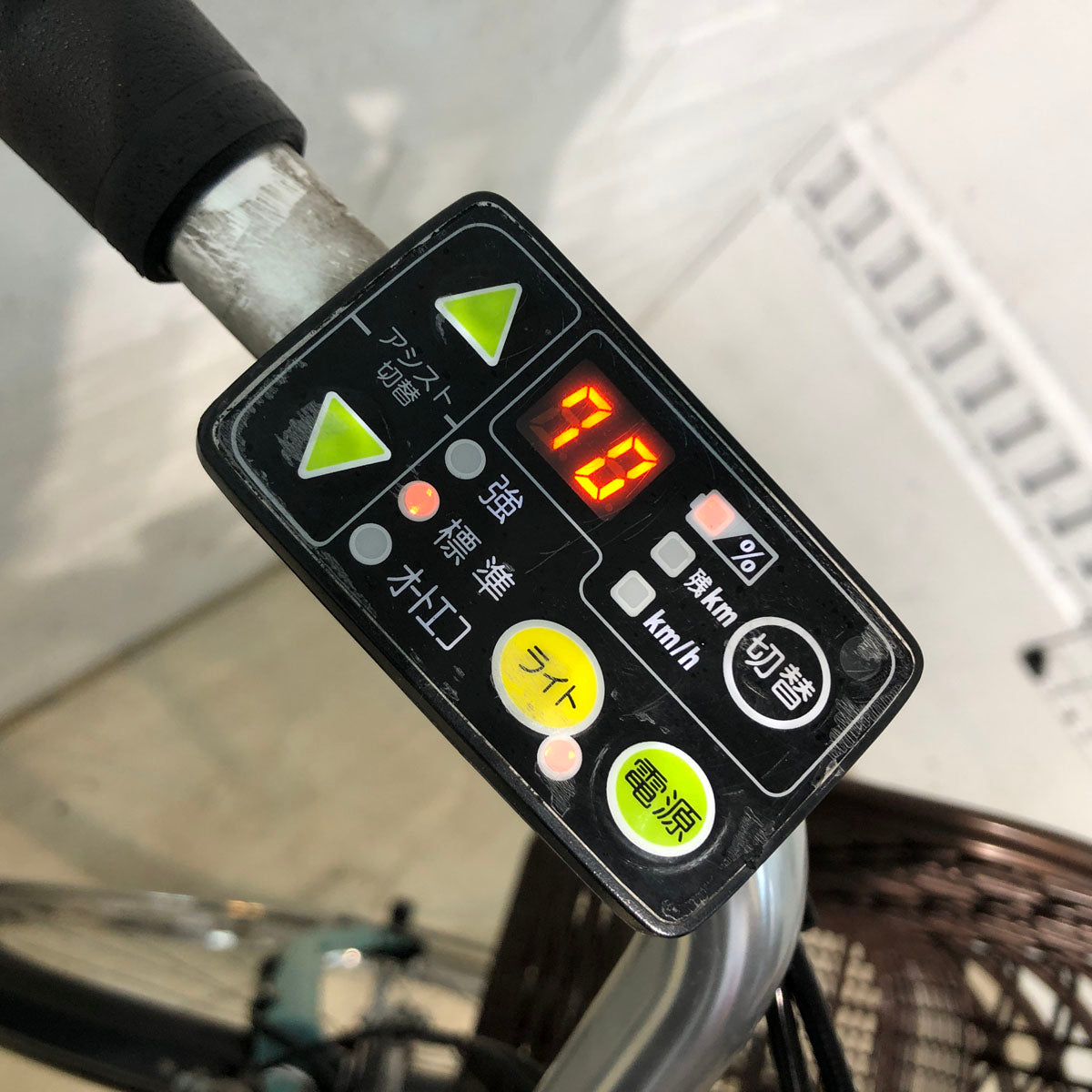 中古電動自転車 ブリヂストン アシスタ DX ミント 26インチ YB100