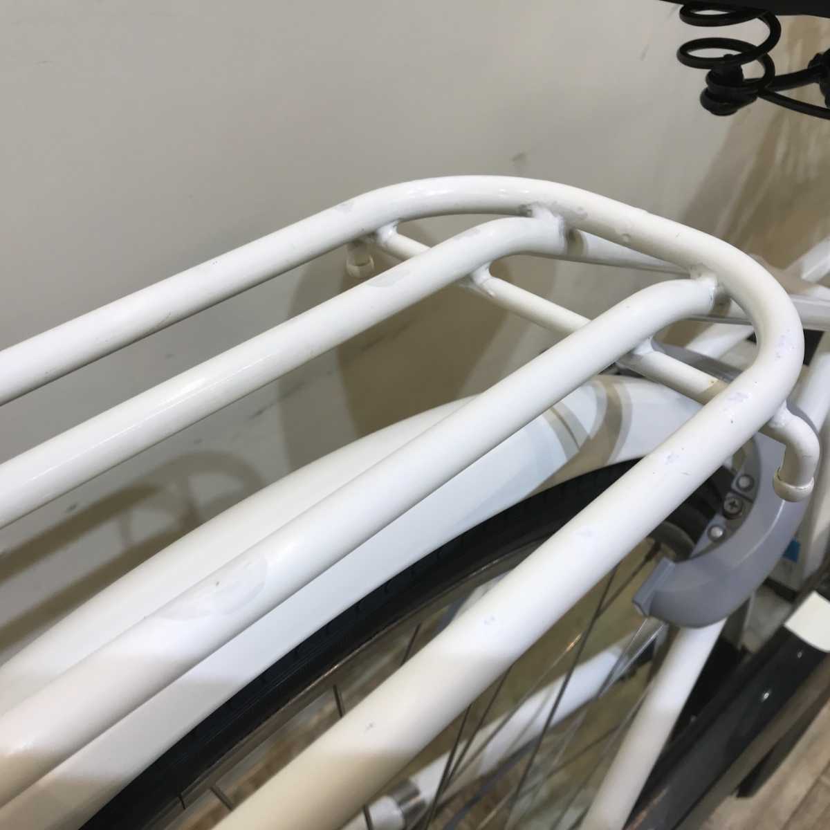 ブリヂストン アシスタ ポルク ホワイト 26インチ KR124 【中古車】