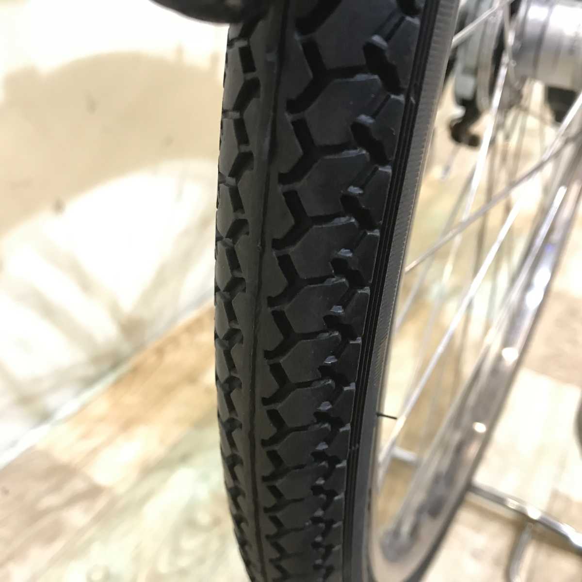 ブリヂストン アシスタ ポルク ホワイト 26インチ KR124 【中古車】