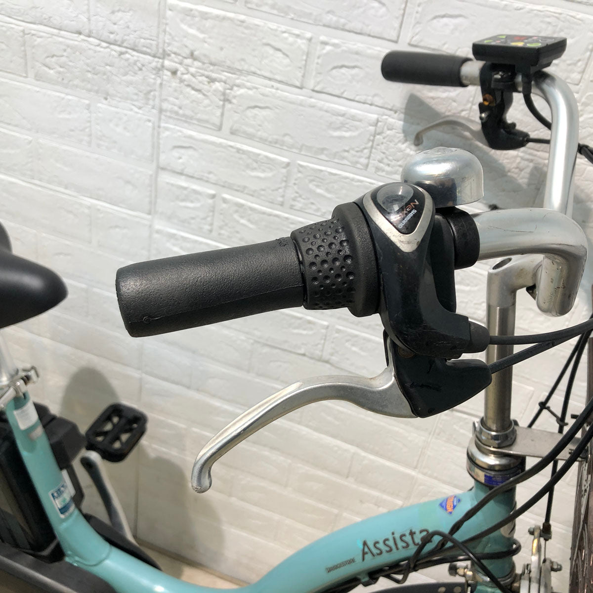 中古電動自転車 ブリヂストン アシスタ DX ミント 26インチ YB100