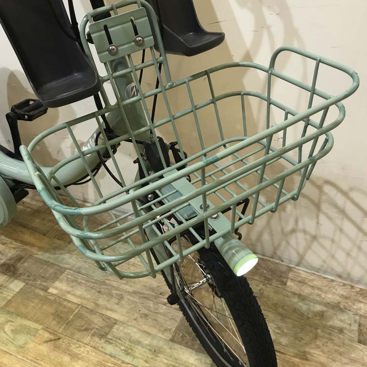 中古電動自転車 ブリヂストン bikke 2 e ビッケ ツー イー グリーン 20インチ KF135
