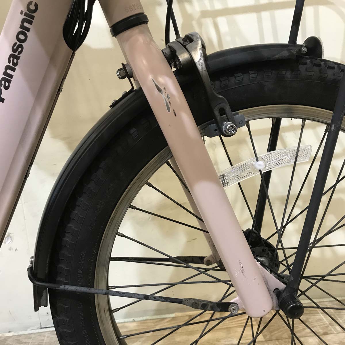 中古電動自転車 パナソニック ギュット アニーズ DX ピンク 20インチ KA115