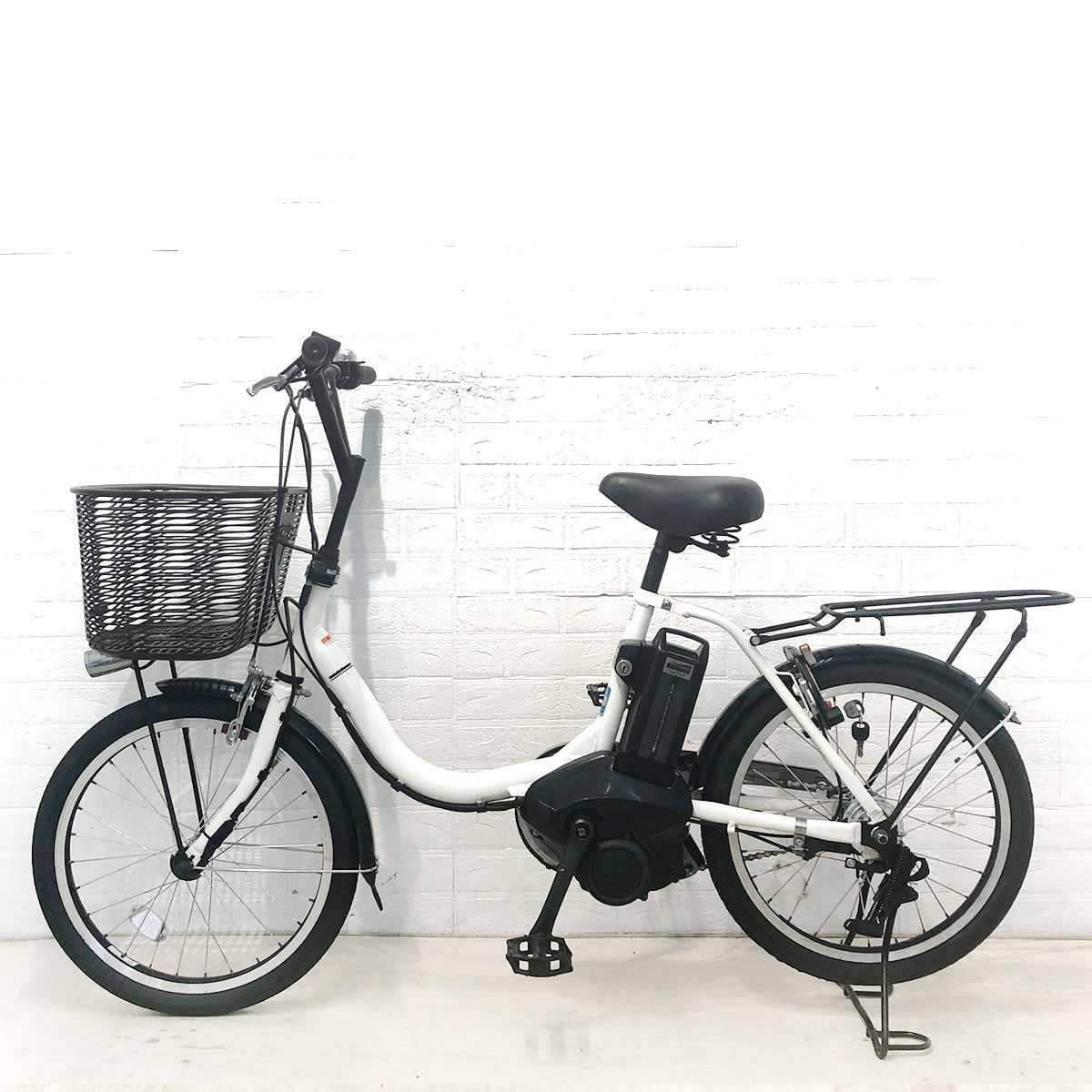 中古電動自転車 ヤマハ PAS シティC ホワイト 20インチ YH015