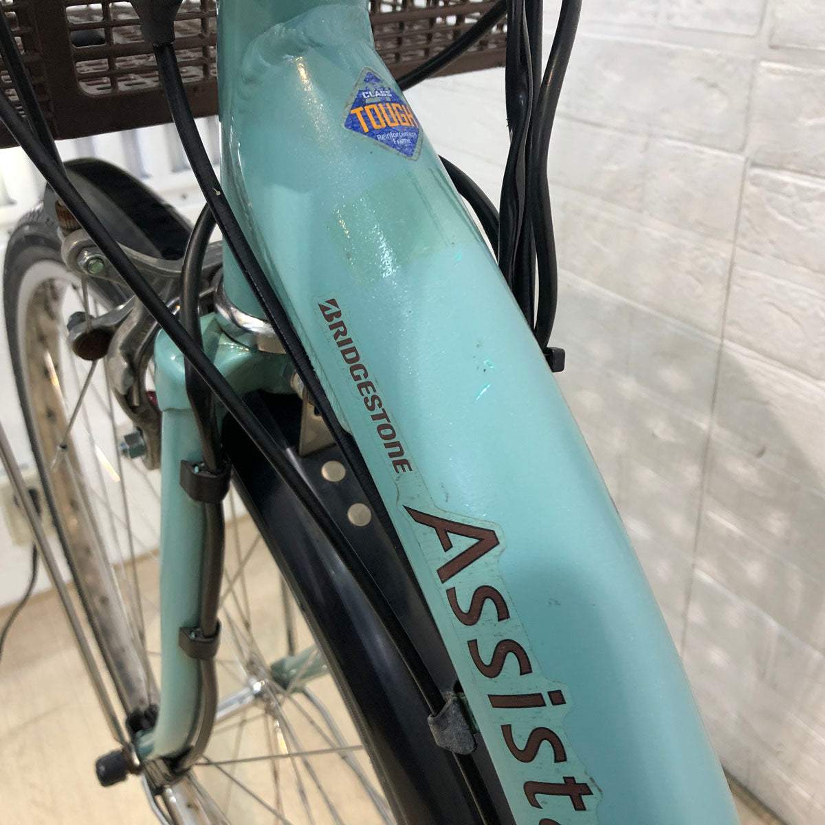 中古電動自転車 ブリヂストン アシスタ DX ミント 26インチ YB100