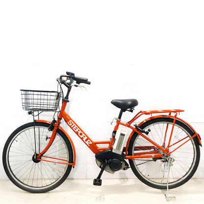ブリヂストン ステップクルーズ e オレンジ 26インチ YB101 【中古車】