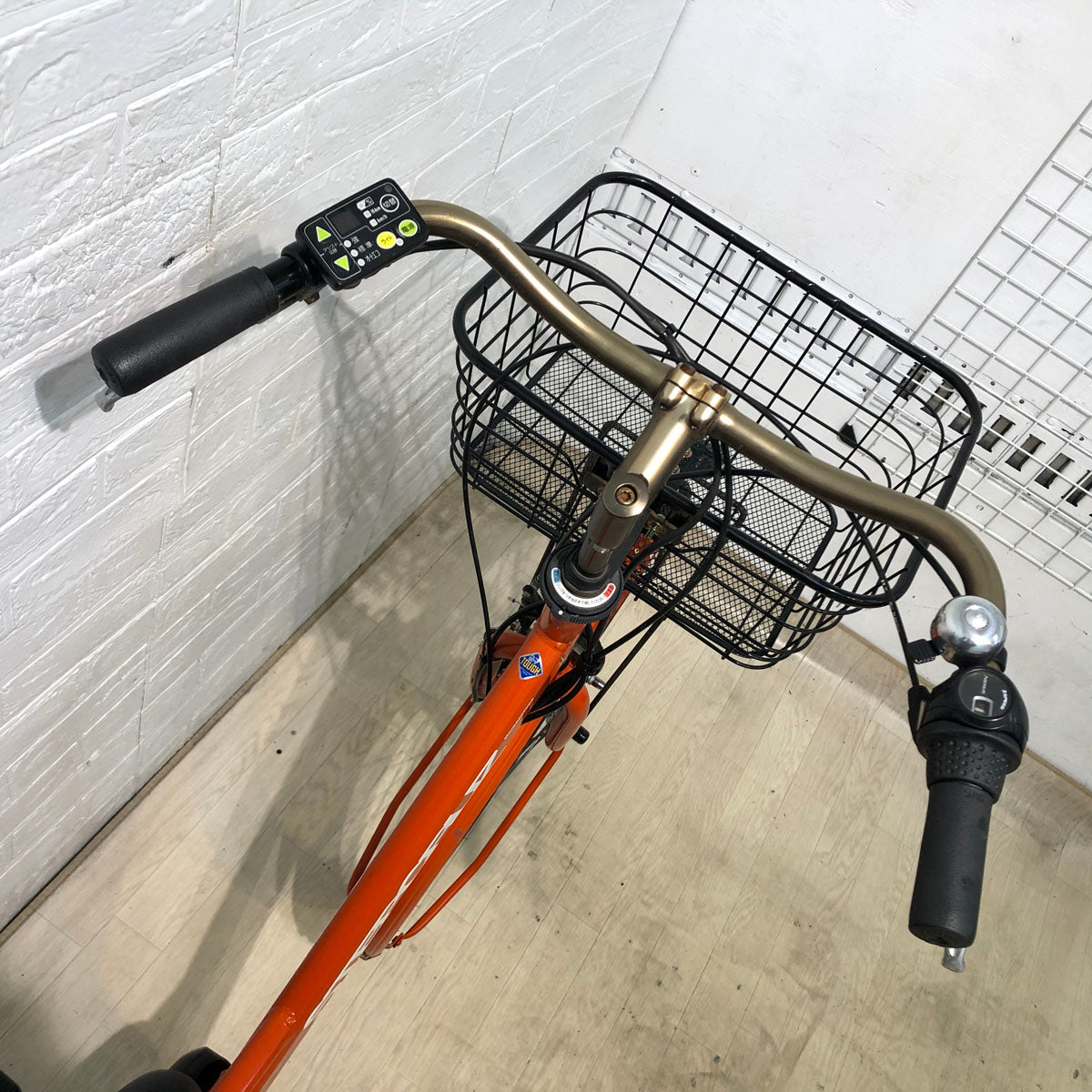 中古電動自転車 ブリヂストン ステップクルーズ e オレンジ 26インチ