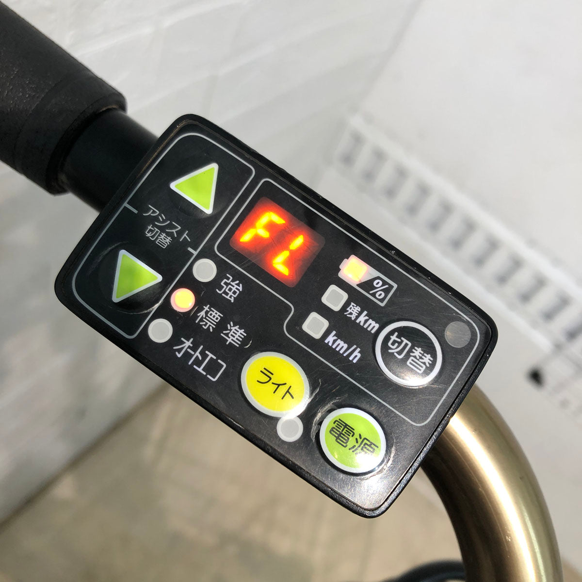 中古電動自転車 ブリヂストン ステップクルーズ e オレンジ 26インチ YB101