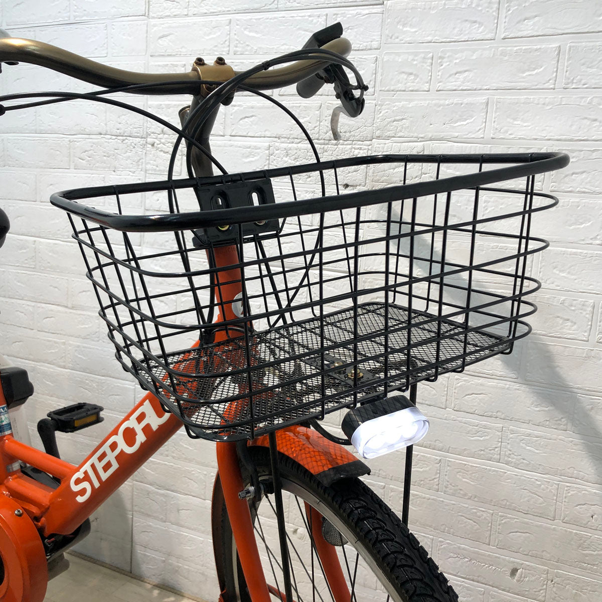 中古電動自転車 ブリヂストン ステップクルーズ e オレンジ 26インチ YB101