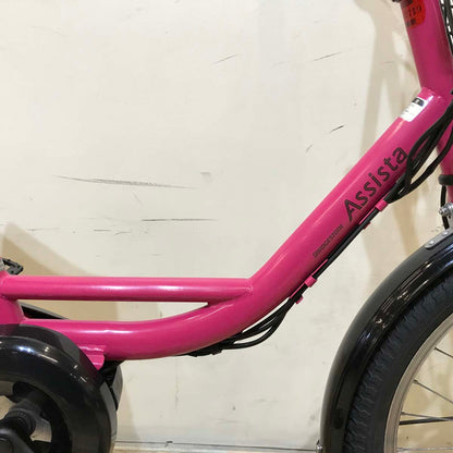 ブリヂストン アシスタファイン ミニ ピンク 前20×後18インチ KSR098【中古車】