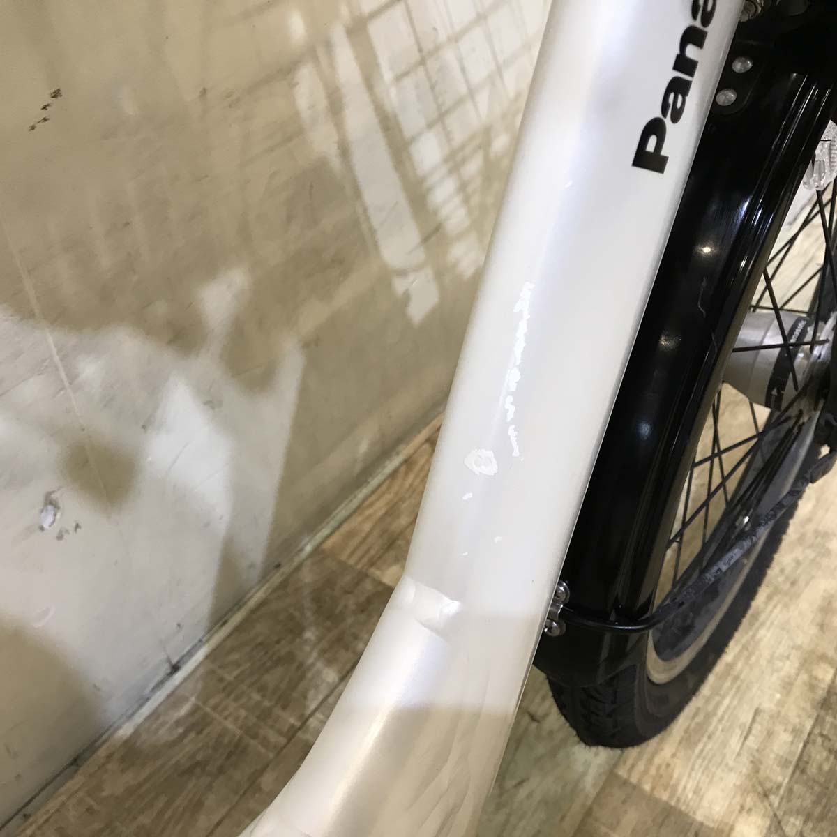 中古電動自転車 パナソニック ギュット アニーズ ホワイト 20インチ KF137