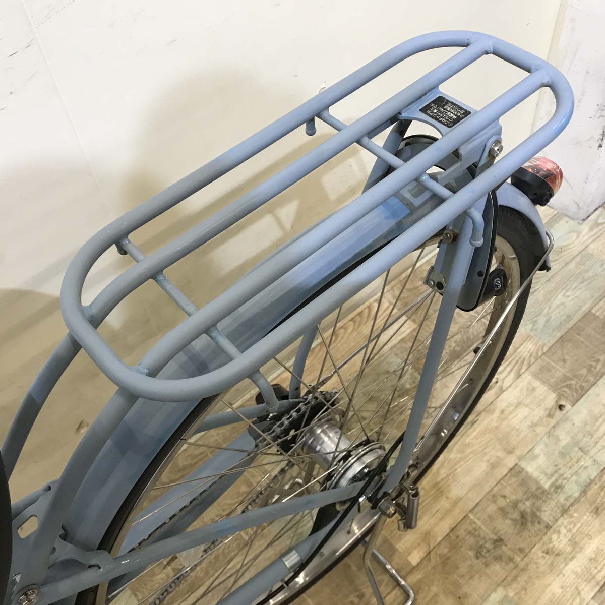 中古電動自転車  パナソニック ビビ スタイル ブルー 26インチ KA116