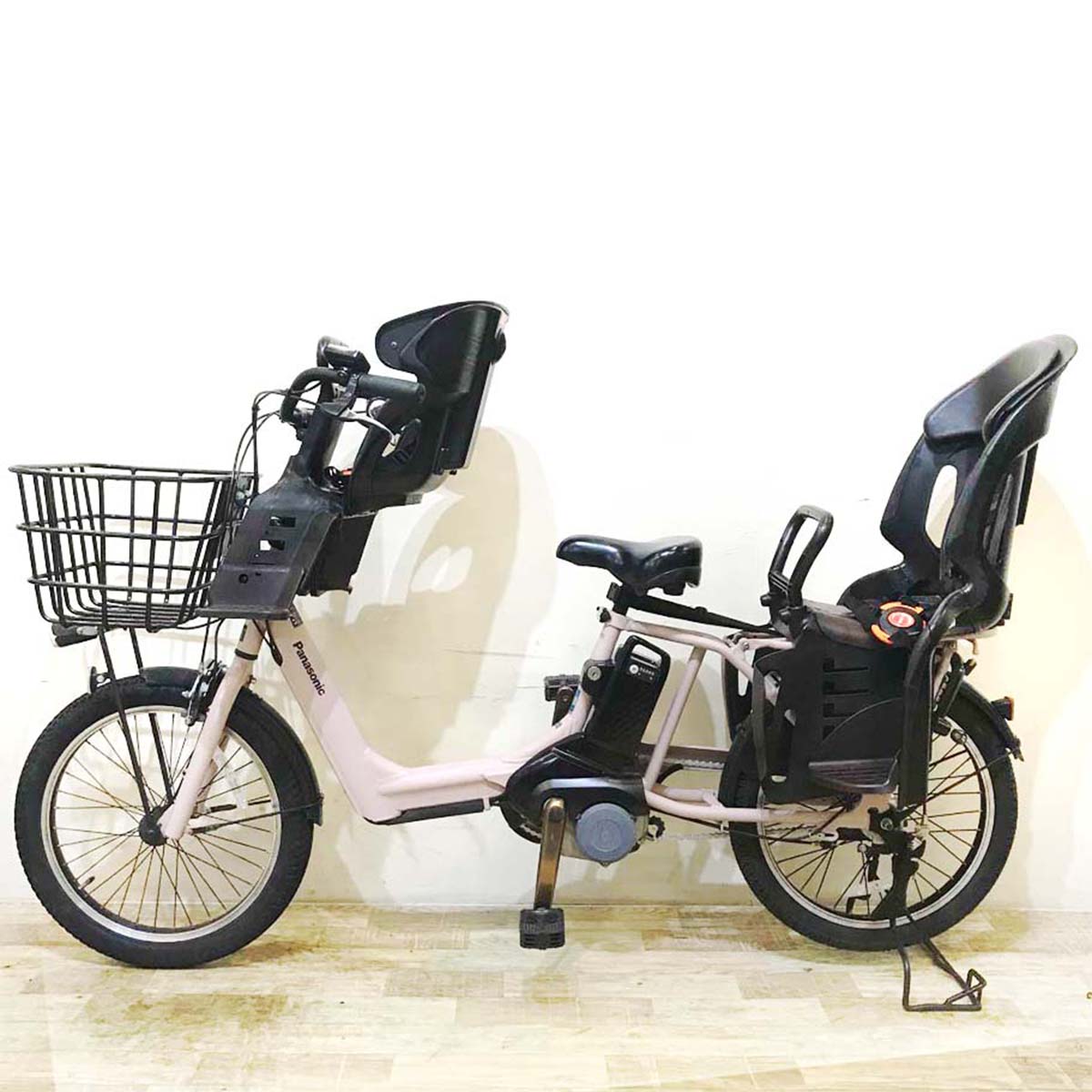 中古電動自転車 パナソニック ギュット アニーズ DX ピンク 20インチ